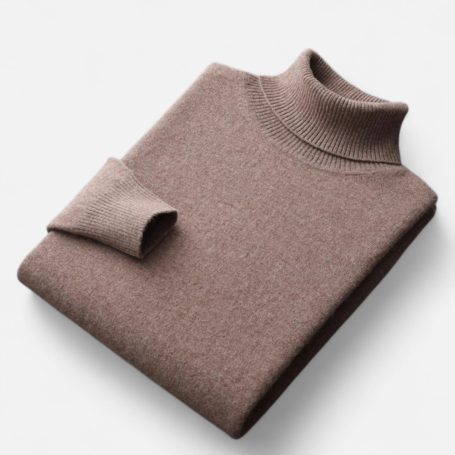 Ancient World | Men's Turtleneck Sweater in Wool – Timeless Design, Refined Warmth