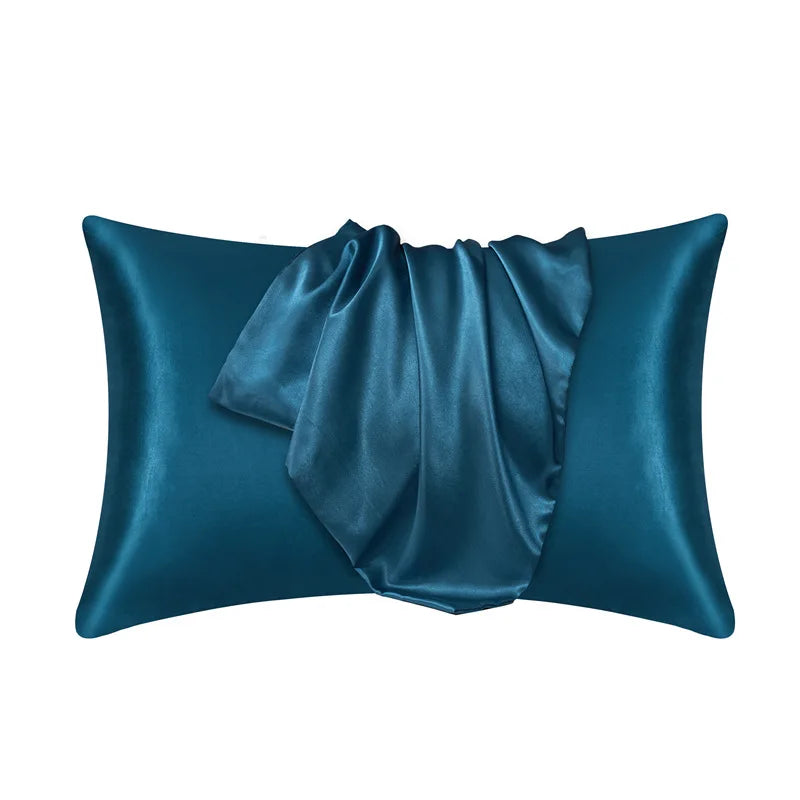 Mulberry Silk Pillowcase Luxury Cooling For Sensitive Skin Hypoallergenic Breathable