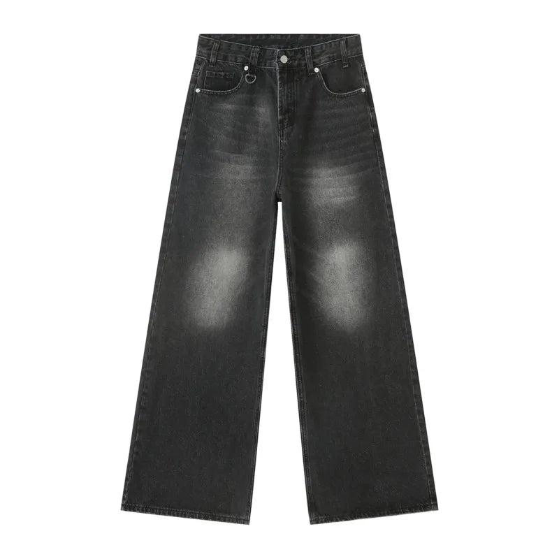 Men's Relaxed Fit Winter Jeans Wide Leg For Cold Weather Comfort And Versatility