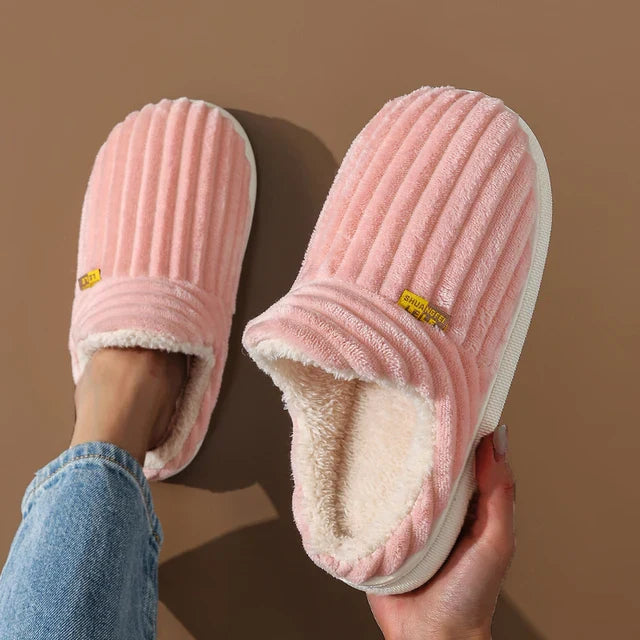 Humtto Women's Plush Warm Slippers–Comfy Indoor Winter Footwear