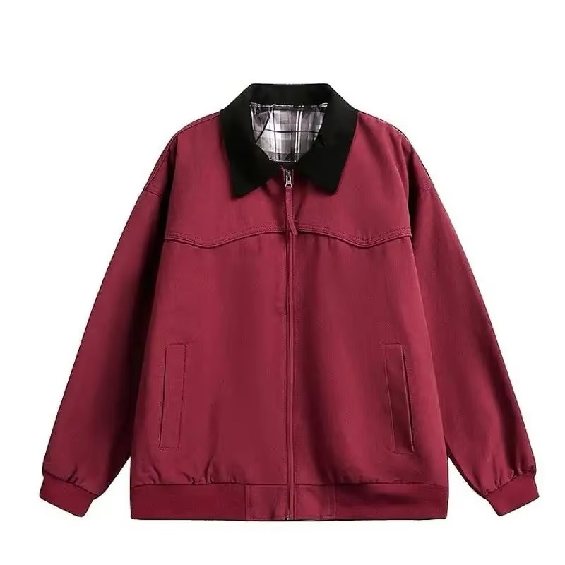 TrendAura American Vintage Cotton Workwear Jacket for Men All Day Comfort Durable Style