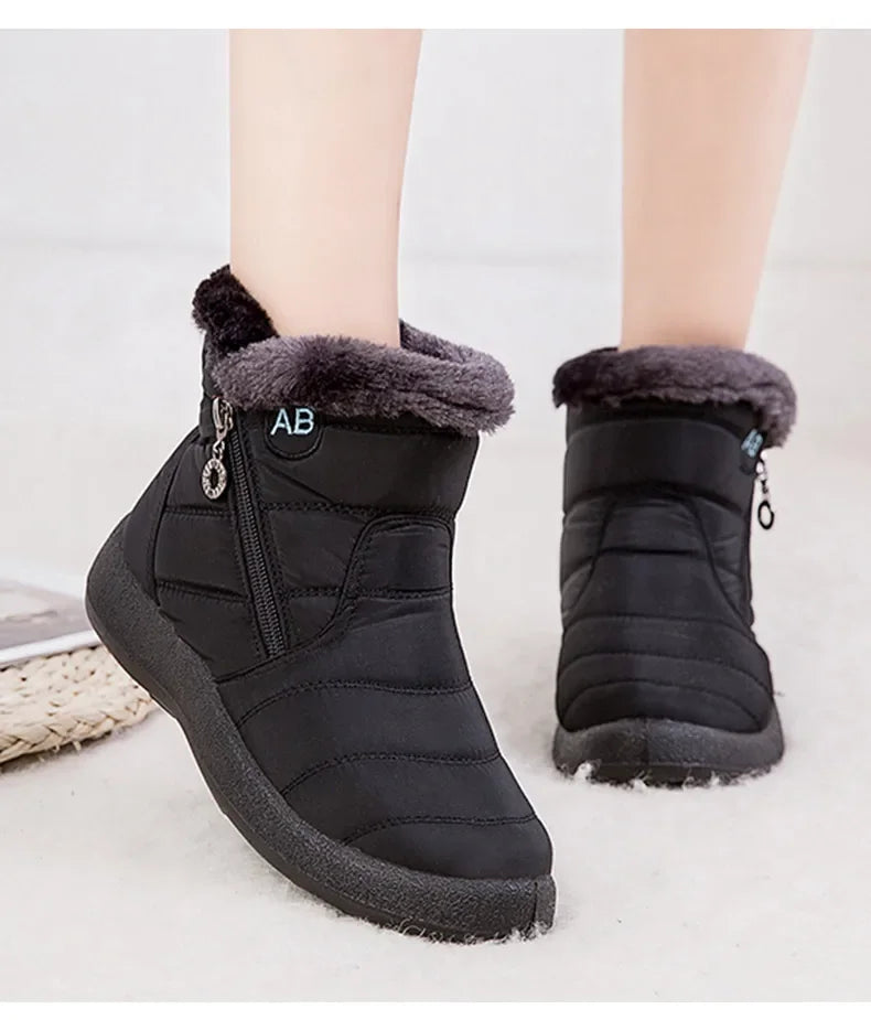 FrostStep | Women’s Waterproof Winter Ankle Boots