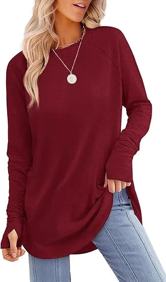 Emma Soft Cotton Tunic For Women Elegant Yet Flowy Breathable Everyday Wear With Versatile Styling