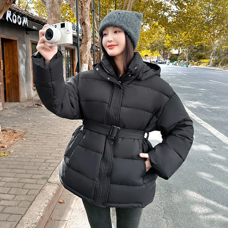 Women’s Puffer Jacket | Chic Hooded Winter Wear