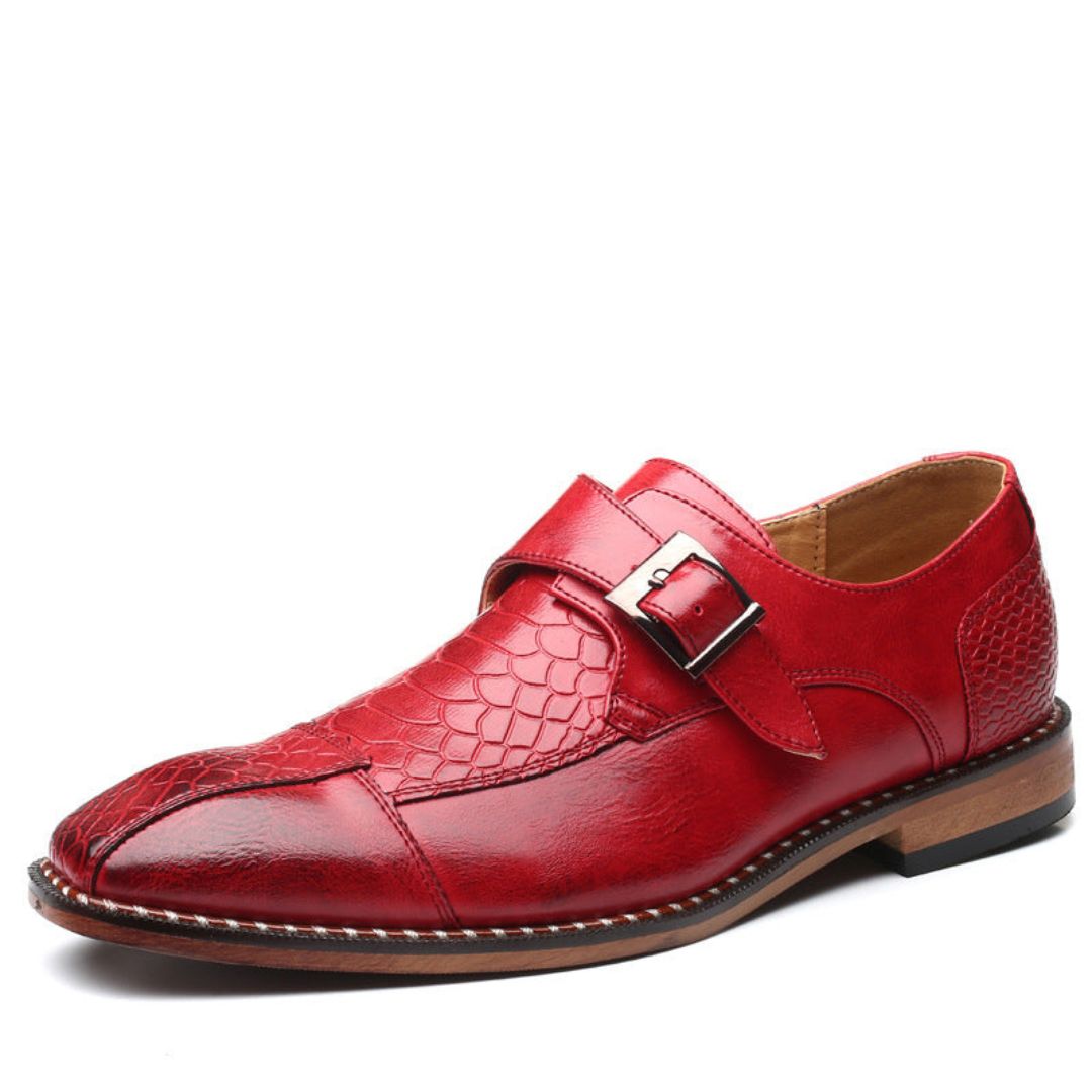 Salvatore Luxe Buckle Dress Shoes