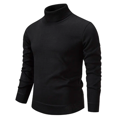 Cotton turtleneck for men - soft and high quality