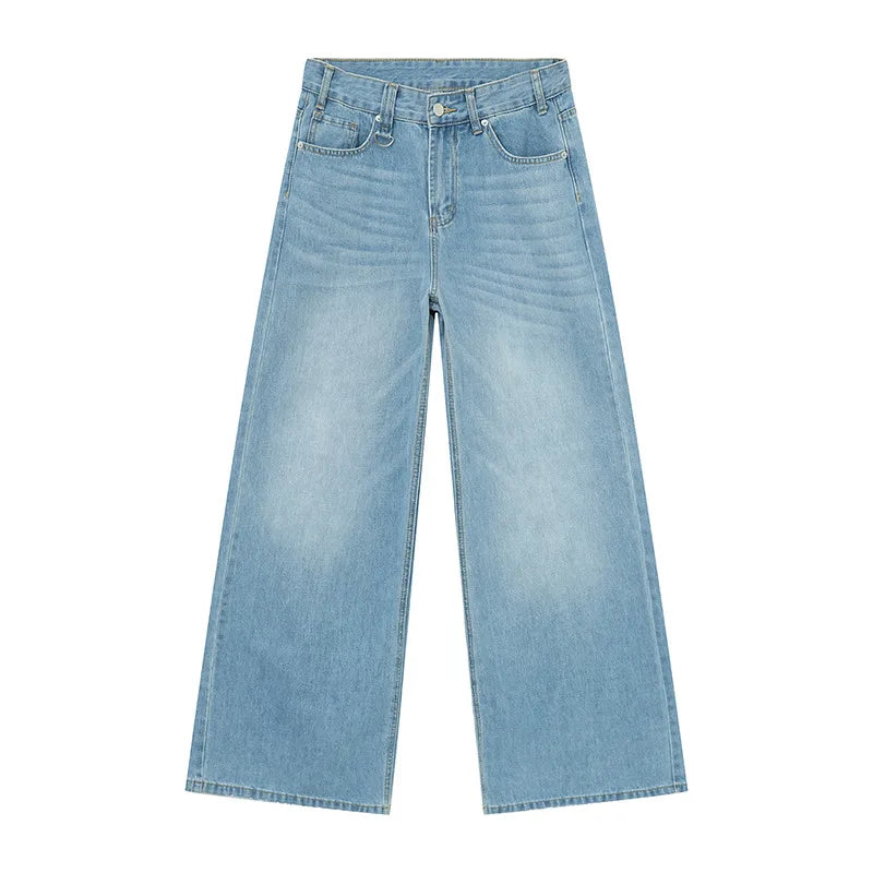 Men's Relaxed Fit Winter Jeans Wide Leg For Cold Weather Comfort And Versatility