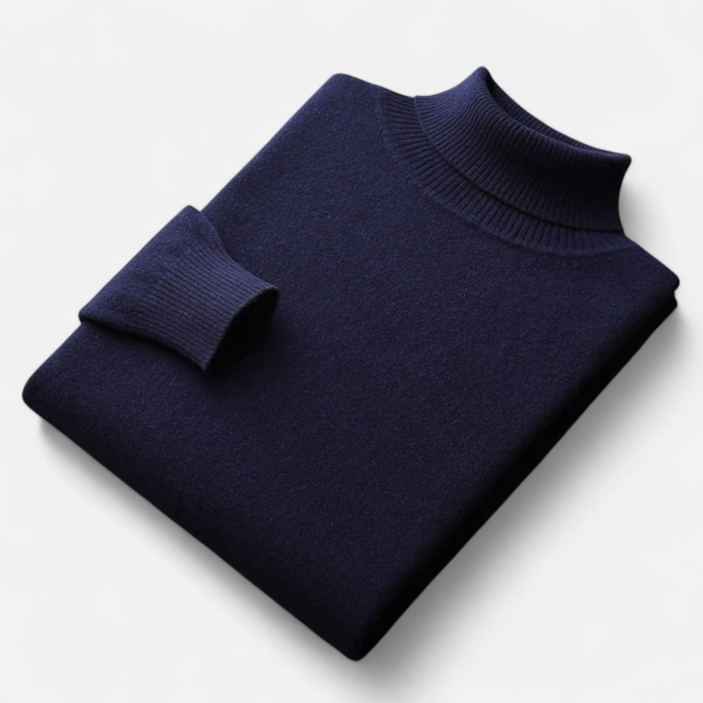 Ancient World | Men's Turtleneck Sweater in Wool – Timeless Design, Refined Warmth