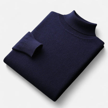 Ancient World | Men's Turtleneck Sweater in Wool – Timeless Design, Refined Warmth
