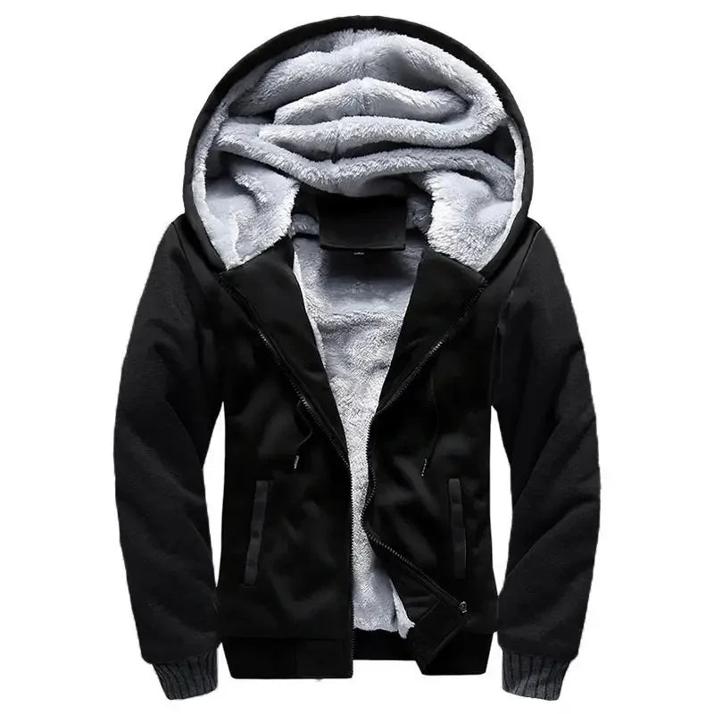 Mens Quilted Hooded Jacket For Cold Weather Ultimate Warmth And Durable Insulation