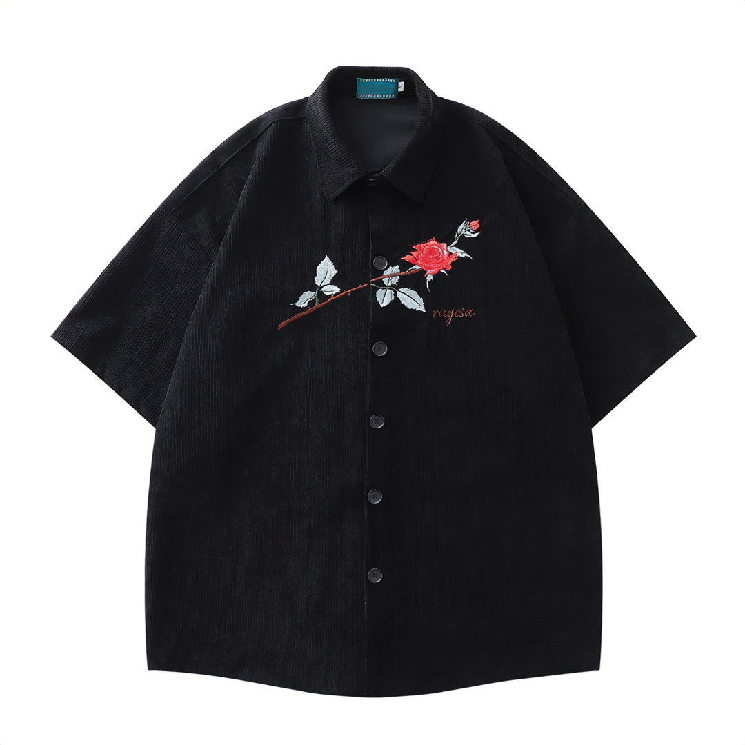 Pinned Rose Poplin