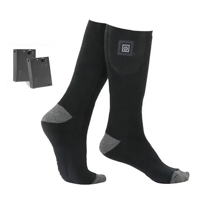 TrendAura Rechargeable Heated Winter Socks For Outdoor Sports And Cold Weather Comfort All Day