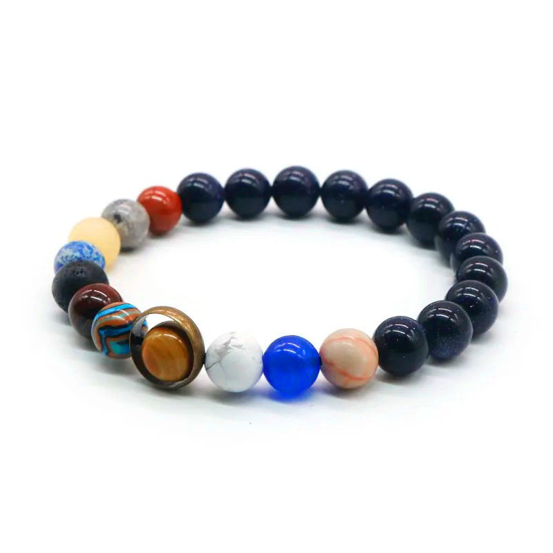 Celestial Orbit - Natural Stone Bracelet - TrendAura