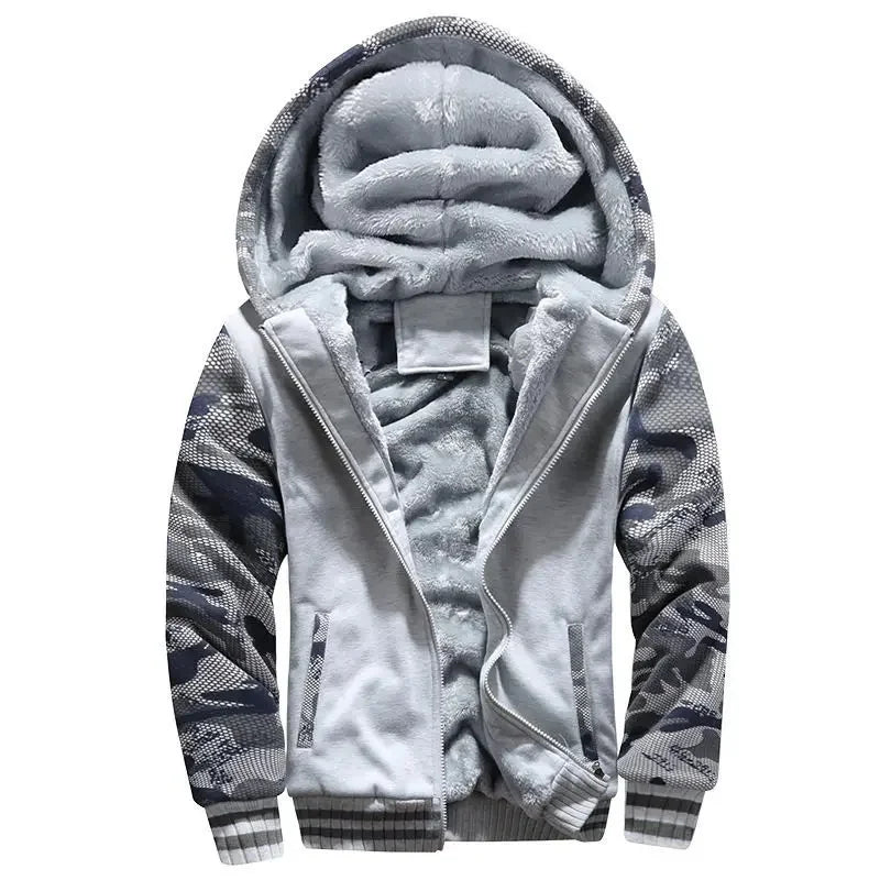 Mens Quilted Hooded Jacket For Cold Weather Ultimate Warmth And Durable Insulation