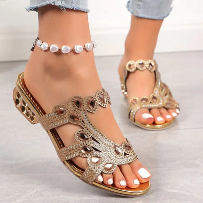 Women's Stylish Sandals with Adjustable Straps and Cushioned Insole