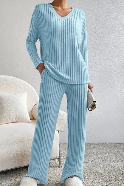 Women’s Ribbed Loungewear Set | Loungewear