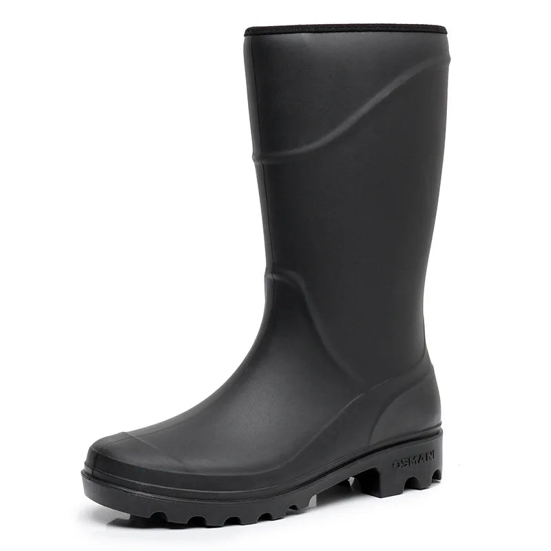 Men's Waterproof Boots Durable All Weather Footwear For Outdoor And Everyday Use
