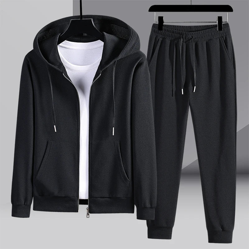 Luca Mens Knit Lounge Set For Men Ultimate Comfort And Timeless Style Perfect For Relaxed Homewear And Casual Moments
