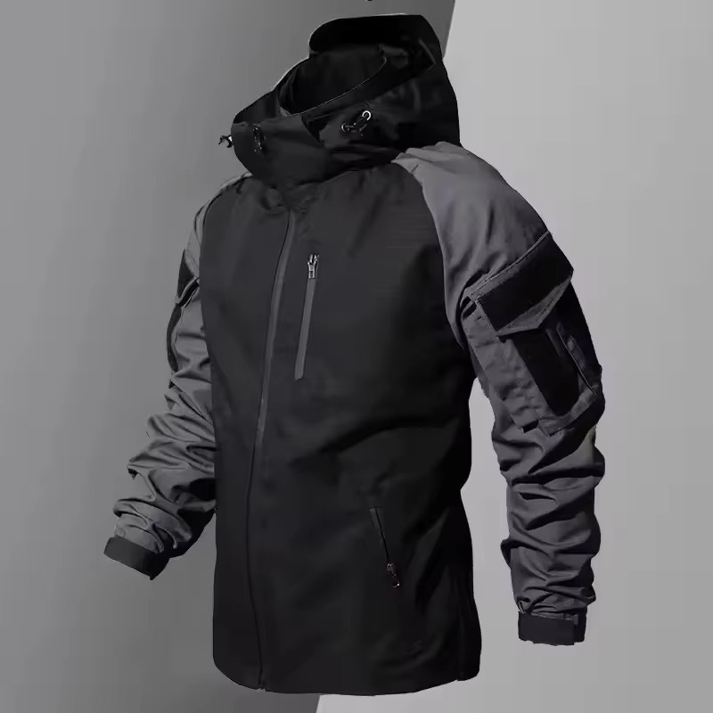 Men's Tactical Waterproof Combat Training Suit Outdoor Multi-Pocket Wear-Resistant Set by TrendAura