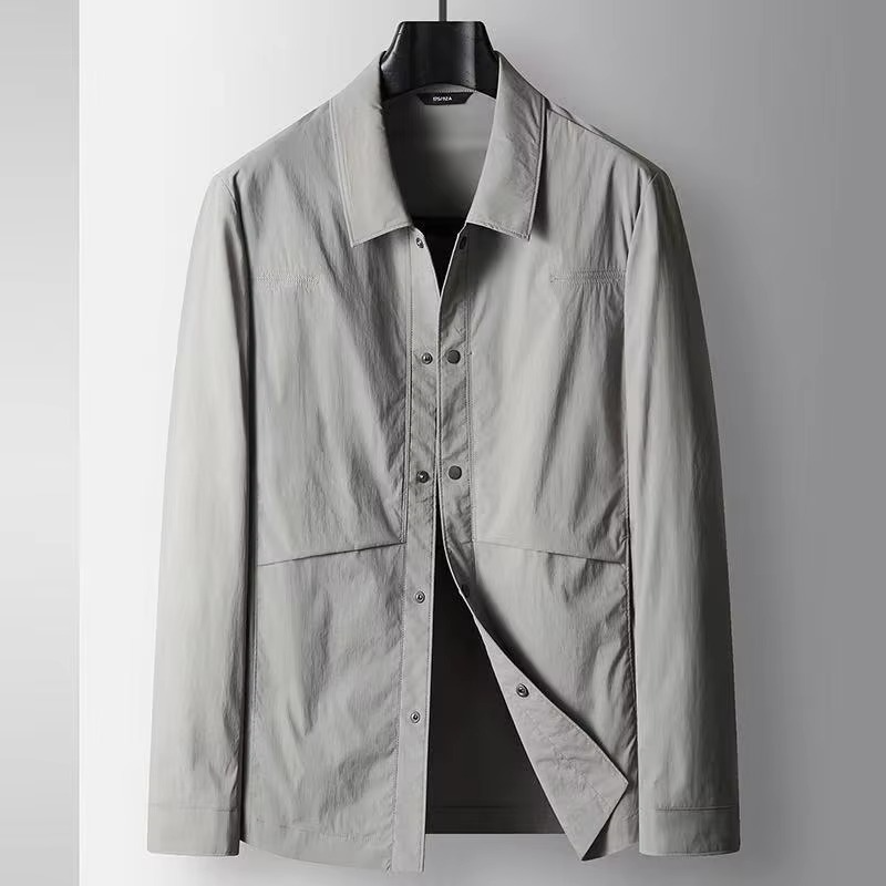 TrendAura 2025 Spring and Autumn Men's Business Casual Anti Wrinkle Jacket for Office and Travel