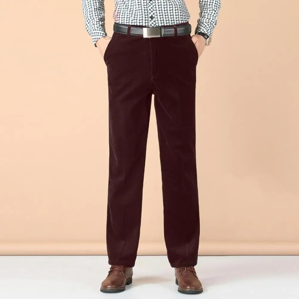 Brian Velvet Dress Pants For Men By TrendAura Luxurious Tailored Formal Trousers For Evening Events