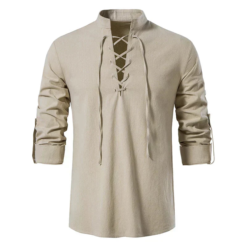 Chas Linen And Cotton Shirt For Style Conscious Professionals Timeless Comfort Everyday