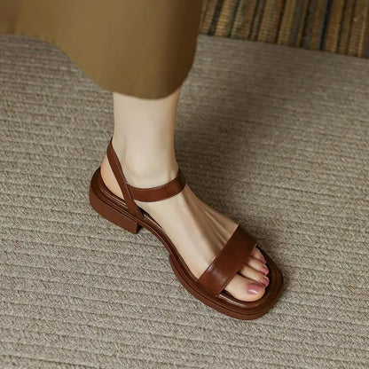 Vegan Leather Sandals