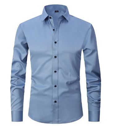 Eloura-Moda | Wrinkle-Resistant Shirt