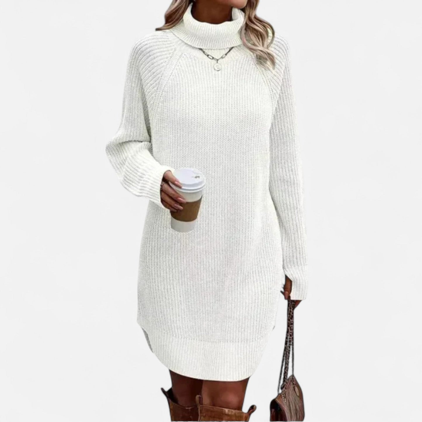 Ancient World | Elegant Women's Dress in Classic Knit