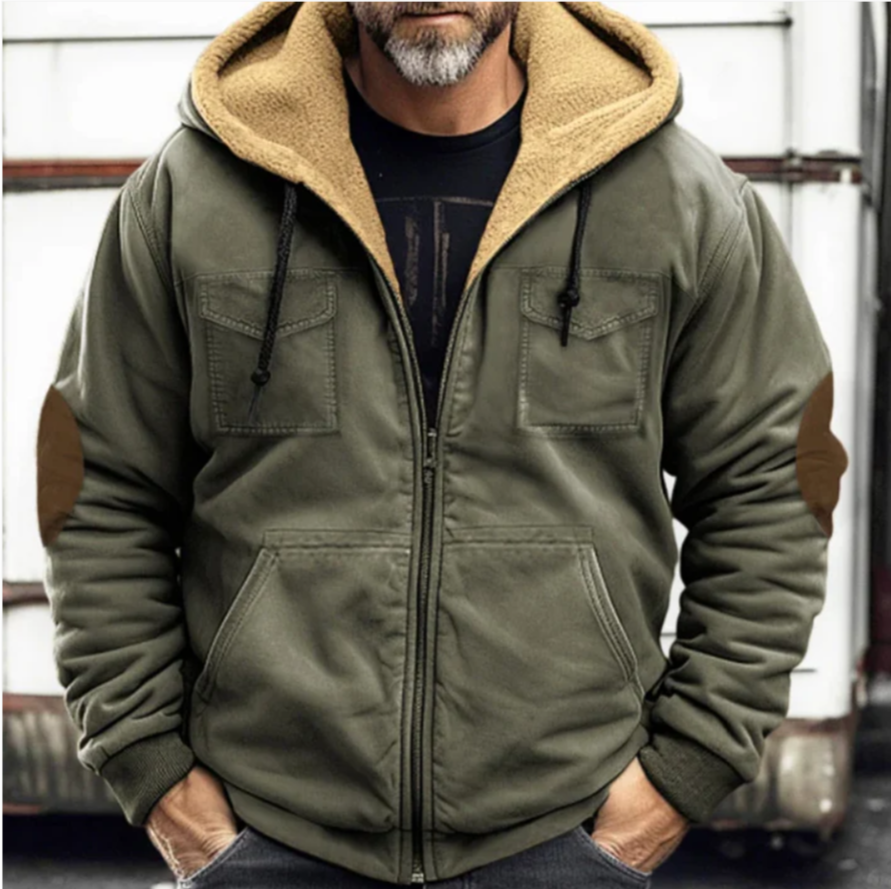 El Sherpa Gary - Warm sherpa pullover for autumn and winter