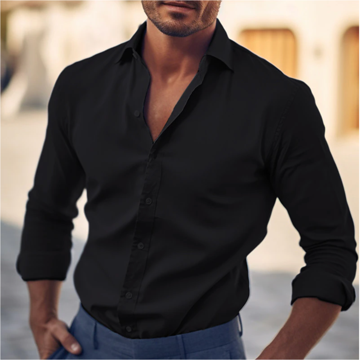Jasper Mens Shirt High Quality Elegant Comfort For Modern Man Professional And Casual Wear