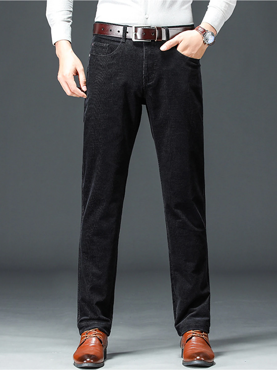 Andrew Men’s Slim Fit Chino Pants by TrendAura Tan Tailored Chinos for Work or Casual Wear
