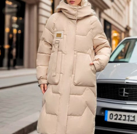 Majken Long Puffer Jacket Winter Parka For Women Warm Insulated Comfort Outdoor Everyday Wear