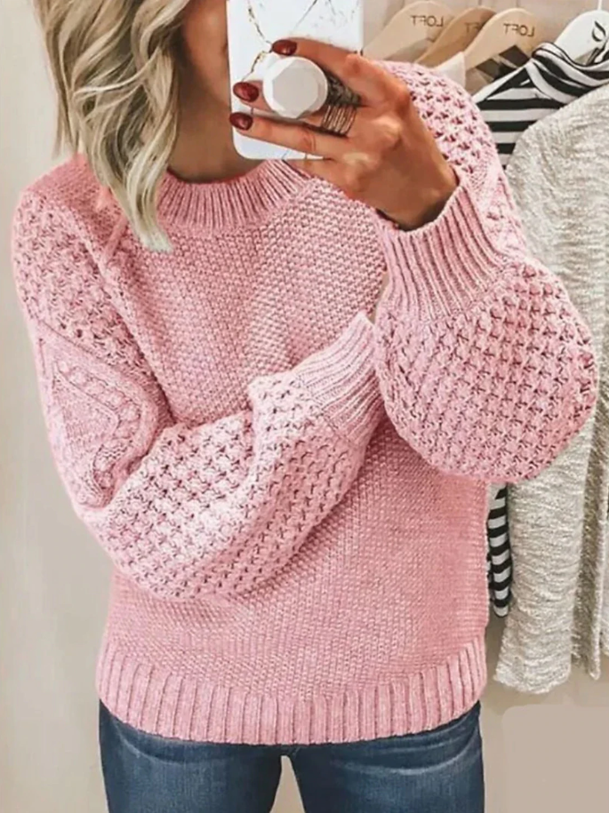 Daisy | ribbed casual sweater