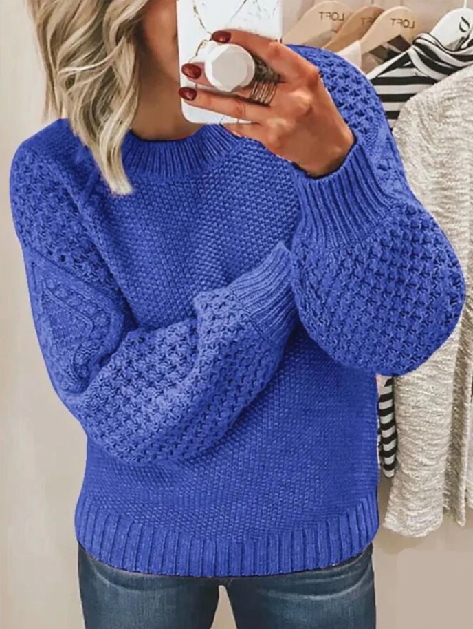 Daisy | ribbed casual sweater