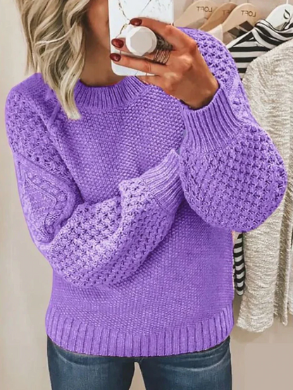 Daisy | ribbed casual sweater