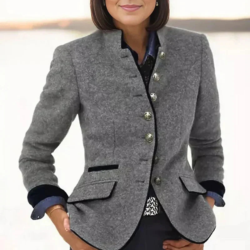Lauren Blazer Timeless Elegant Breathable Tailored Fit For Professionals Ideal For Workdays And Weekend Gatherings