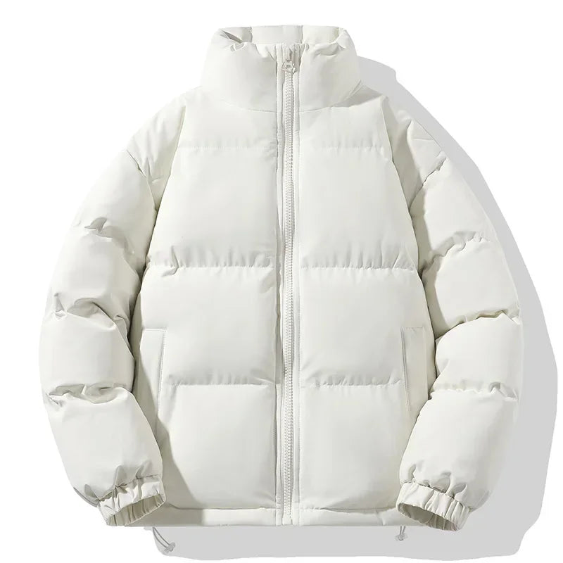 Renlow Padded Winter Jacket For Men With Stand Collar Lightweight Insulation And Wind Resistant Fabric