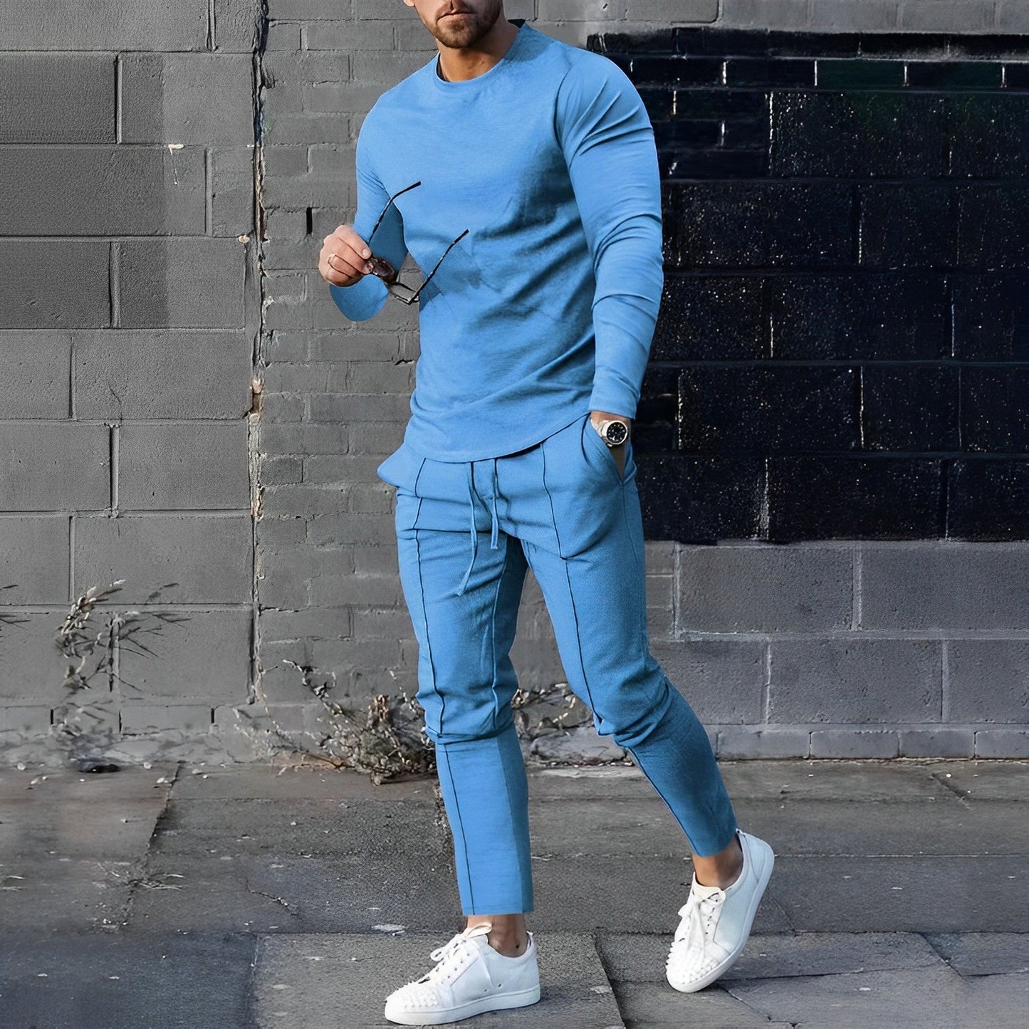 Men's Winter Set With Tailored Fit For Versatile Style From Casual To Evening Wear