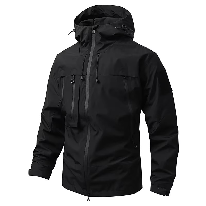 Unisex Waterproof Windbreaker Jacket For Hiking Camping And All Weather Outdoor Adventures TrendAura