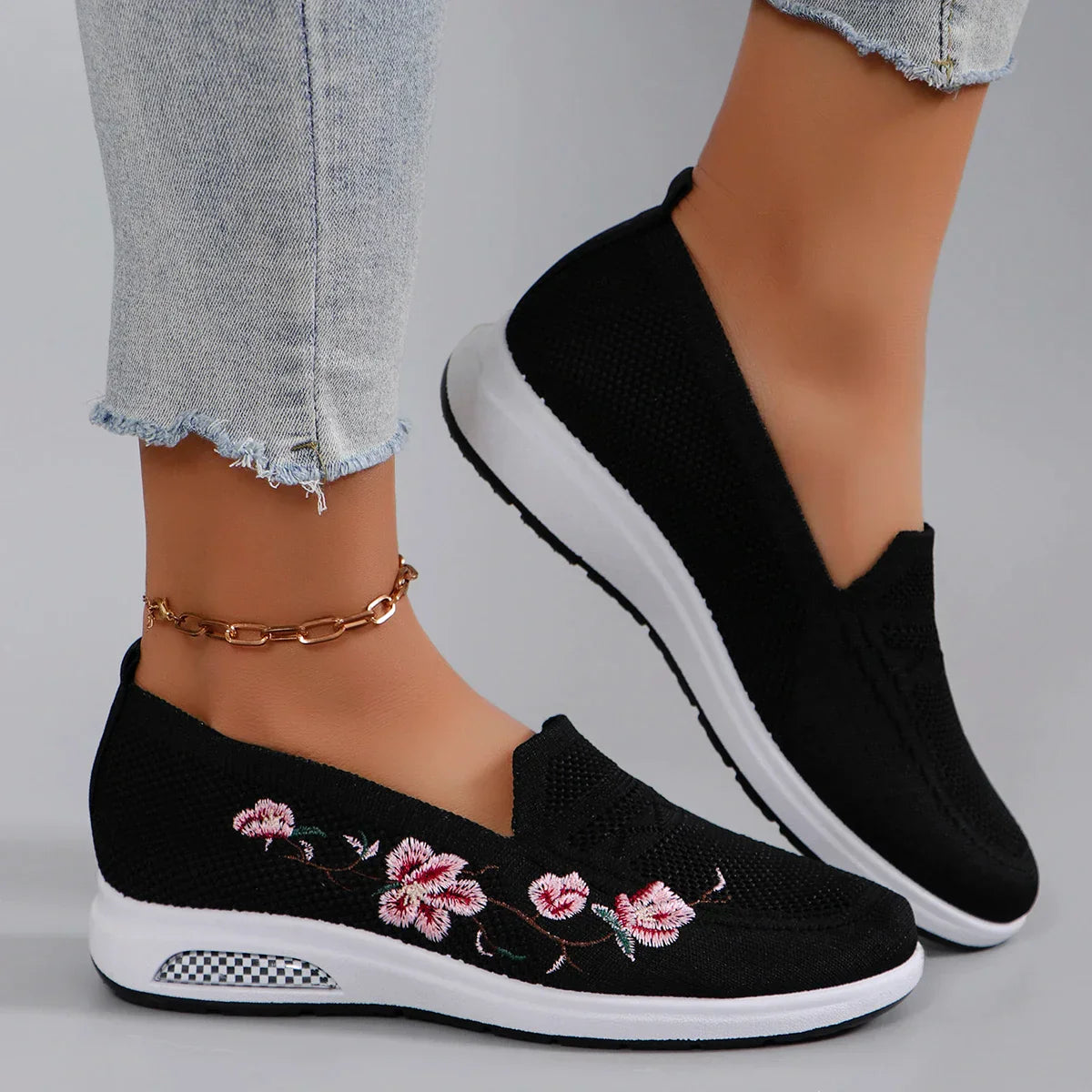 Lufta Non Slip Orthopedic Shoes For Women Over 40 With Wide Forefeet High Instep Extra Space And Targeted Support