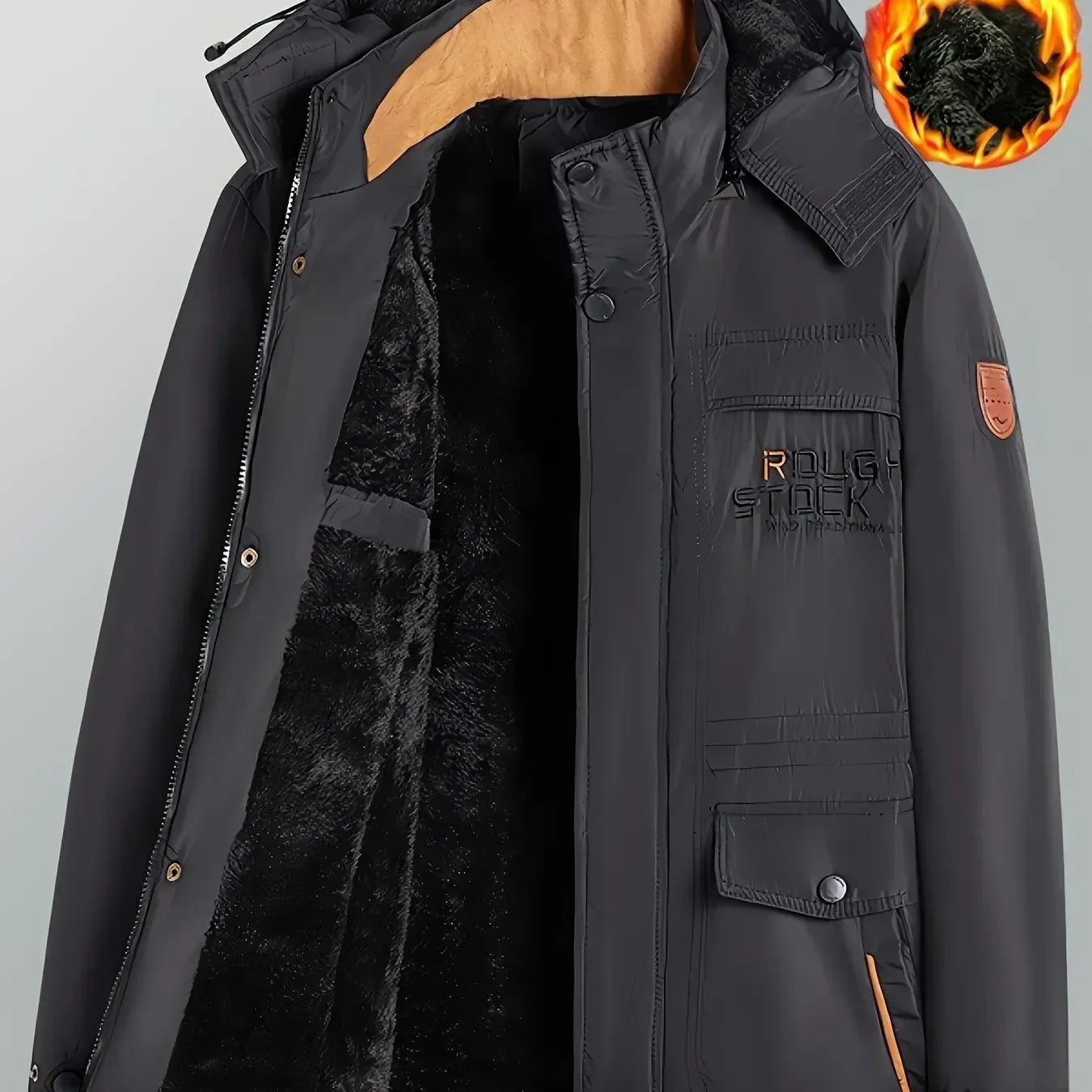 Milton Winter Coat For Men Hooded Outdoor Warmth And Comfort For Cold Weather Adventures