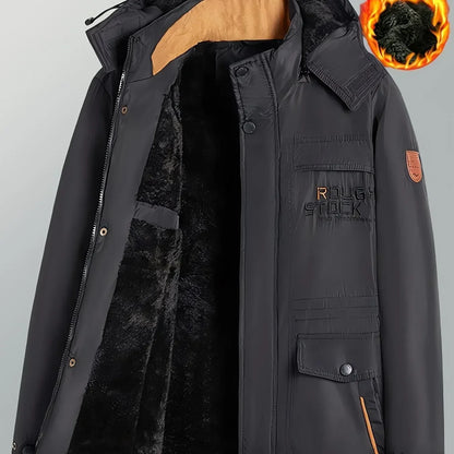 Milton Winter Coat For Men Hooded Outdoor Warmth And Comfort For Cold Weather Adventures