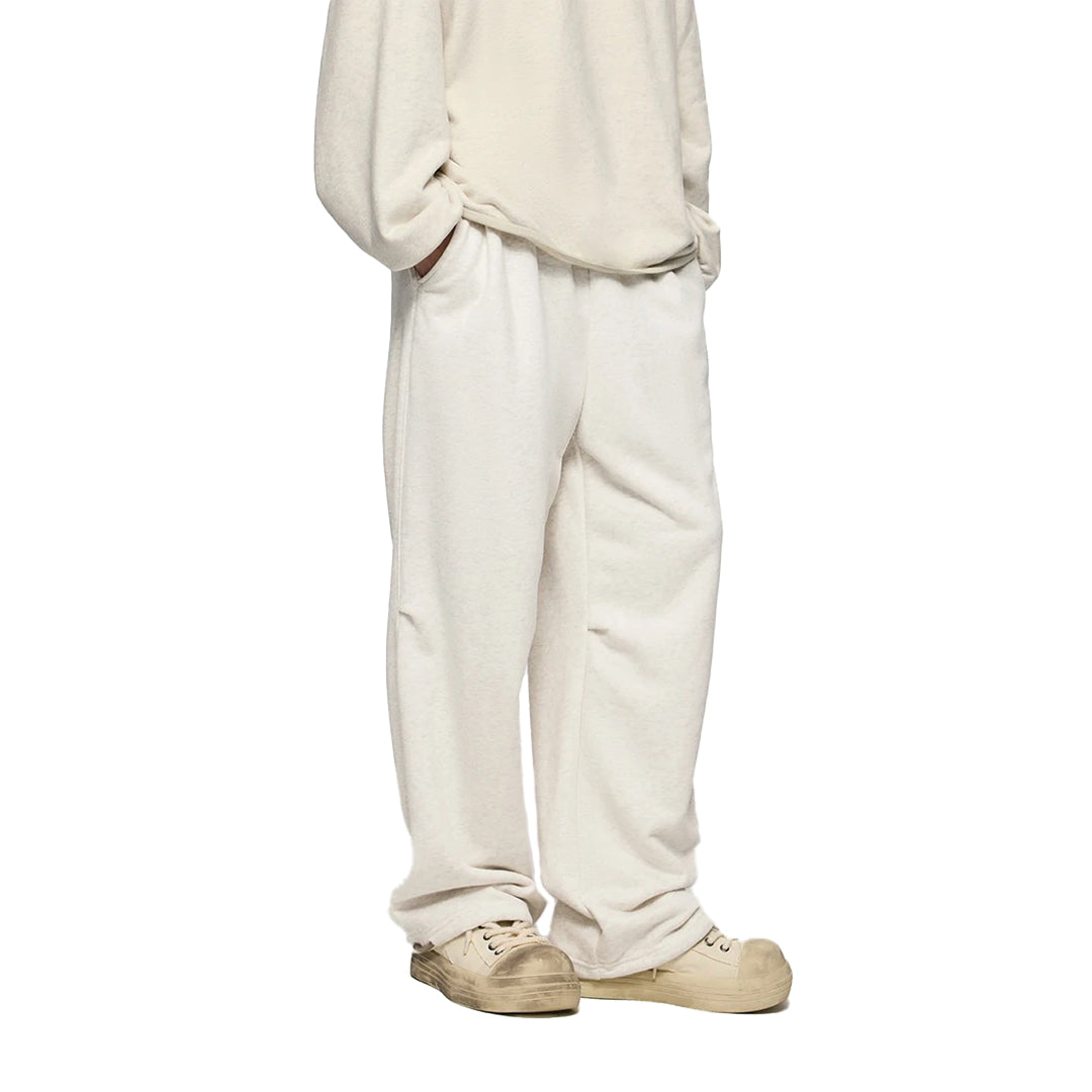 TrendAura Relaxed Loose Cotton Sweatpant - Premium Heavyweight Cotton With Refined Drawstring Detail