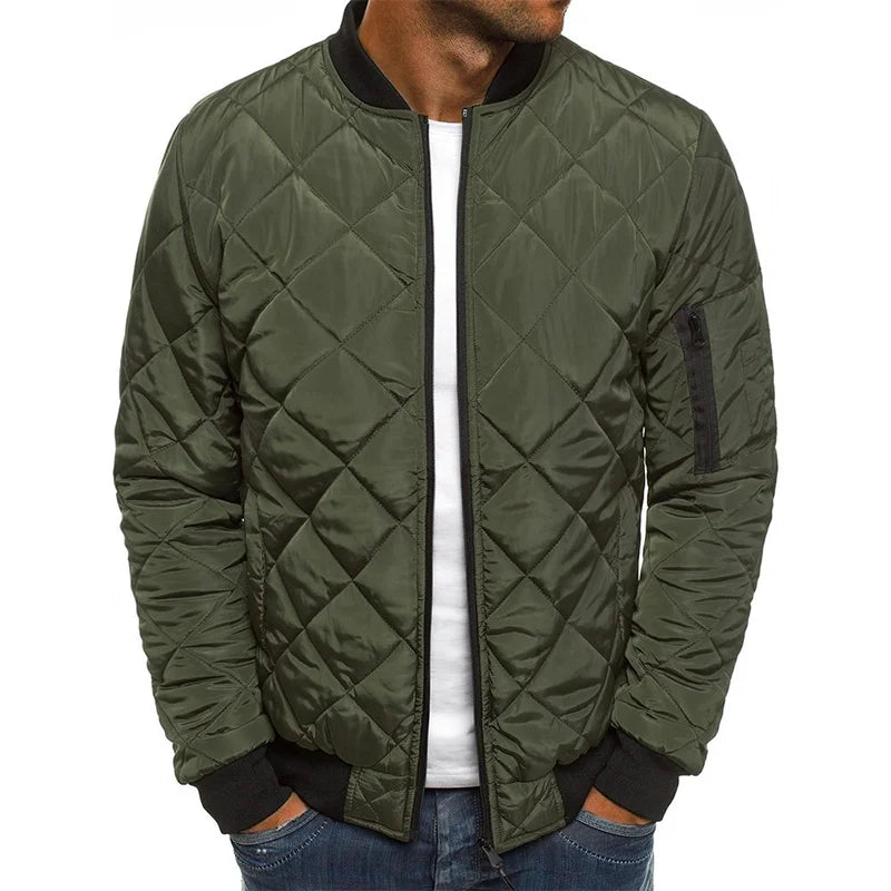TrendAura | Quilted cotton jacket