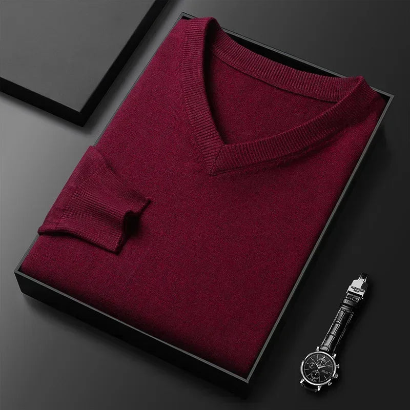 Mason Merino Wool Sweater For Men Ultra Comfortable Everyday Warmth And Timeless Style