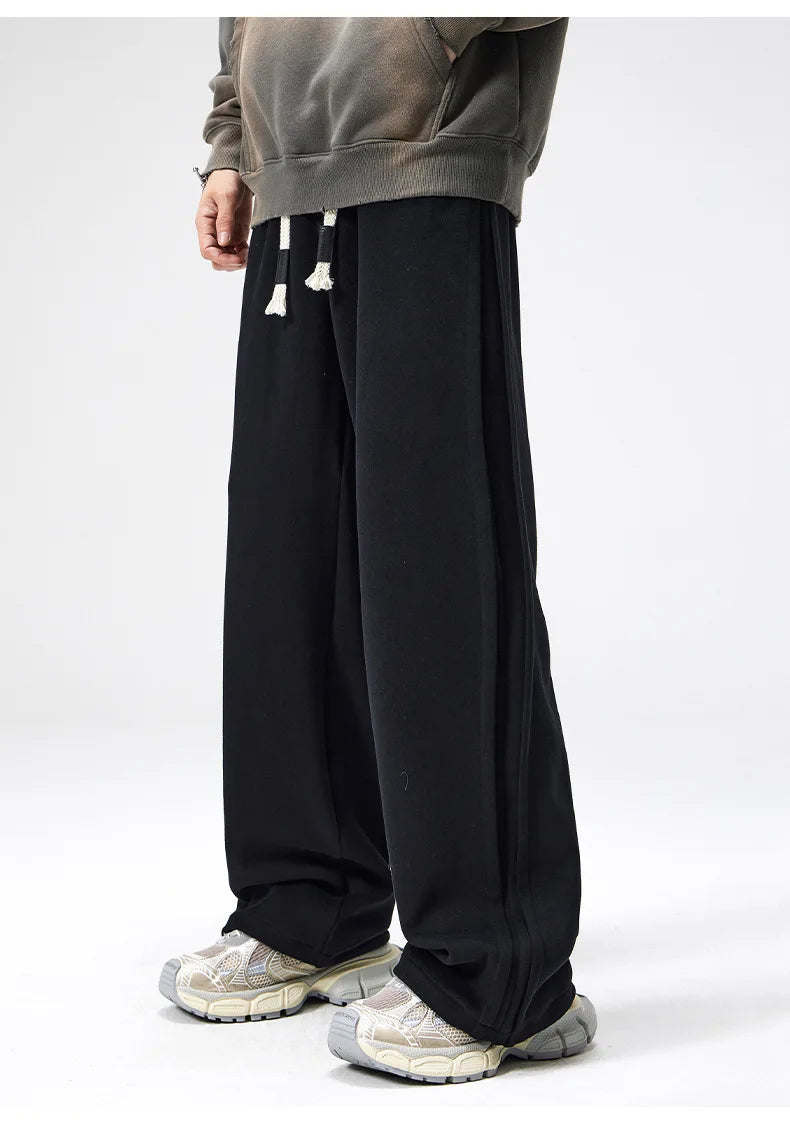 Kovalé Cotton Sweatpants Breathable Unisex Relaxed Fit With Hemmed Bottoms For Everyday Comfort