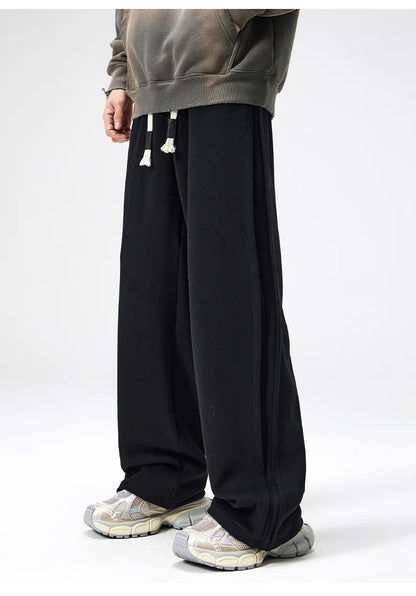 Kovalé Cotton Sweatpants Breathable Unisex Relaxed Fit With Hemmed Bottoms For Everyday Comfort