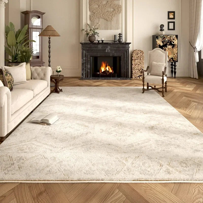 Maillard Living Room Carpet Luxury High-grade Large Area Bedroom Plush Carpet Brown Home Decoration Sofa Floor Mats Ковер 양탄자