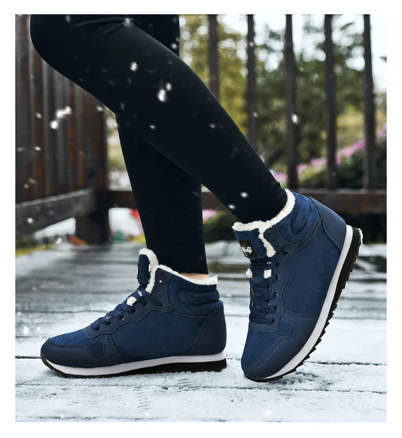 FrostStep™ | Unisex Waterproof Winter Plush Boots